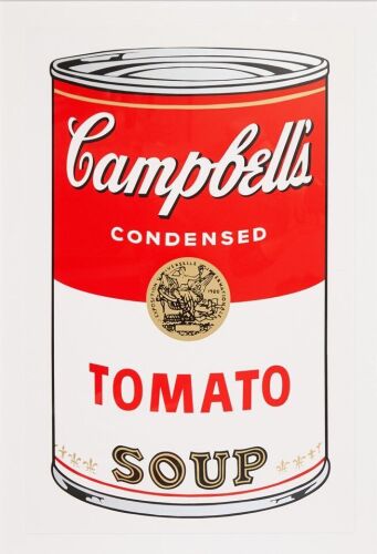 Andy Warhol - Campbells Soup Can Tomato
