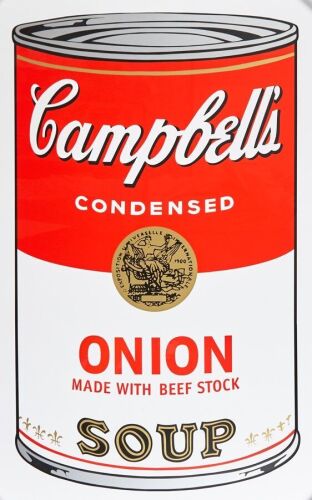 Andy Warhol - Campbells Soup Can Onion