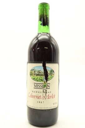 (1) 1987 Mission Estate Winery Cabernet/ Merlot, Hawke's Bay (TOL)