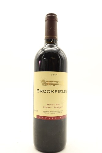 (1) 1999 Brookfields Cabernet Sauvignon, Hawke's Bay