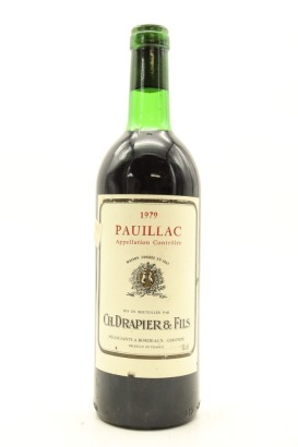 (1) 1979 Ch. Drapier & Fils, Pauillac (TS)