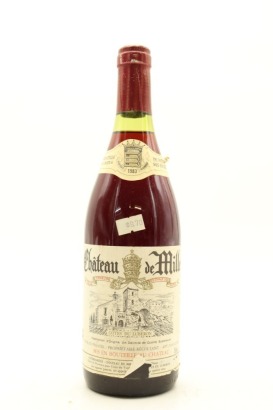(1) 1983 Chateau de Mille Luberon Rouge, Rhone