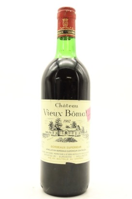 (1) 1982 Chateau Vieux Bomale, Bordeaux Superieur (US)