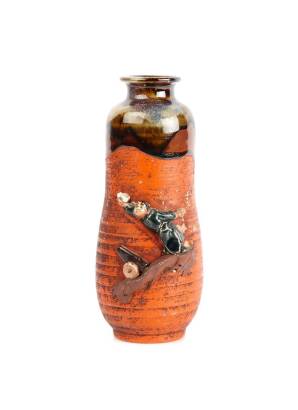 A Sumida Pottery Baluster Vase