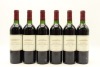 (6) 1990 Te Mata Estate Awatea Cabernets Merlot, Hawke's Bay