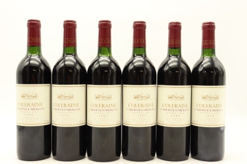 (6) 1989 Te Mata Estate Coleraine, Hawke's Bay