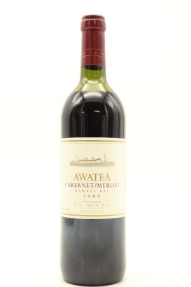 (1) 1989 Te Mata Estate Awatea Cabernets Merlot, Hawke's Bay (LS)