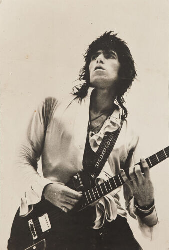 Photographer Unknown - Keith Richards at Western Springs