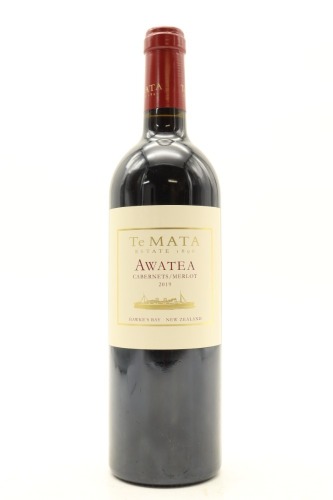 (1) 2019 Te Mata Estate Awatea Cabernets Merlot, Hawke's Bay