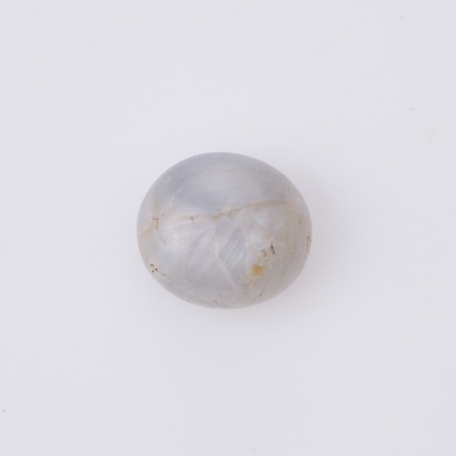 Loose 3.92ct Burmese Gray Star Sapphire, no Indication of Heat Treatment