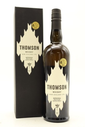 (1) Thomson Manuka Smoke Single Malt Whisky, 46% ABV (GB)