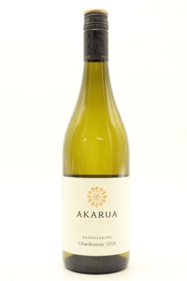 (1) 2021 Akarua Chardonnay, Bannockburn