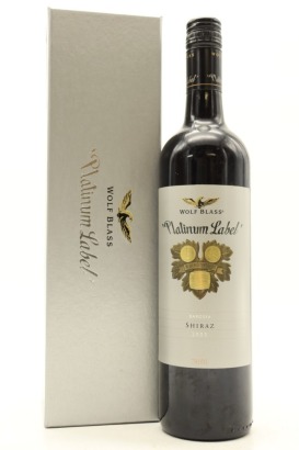 (1) 2005 Wolf Blass Platinum Label Shiraz, Barossa Valley (GB)