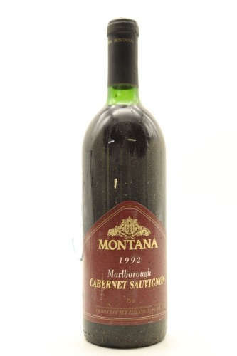 (1) 1992 Montana Cabernet Sauvignon, Marlborough
