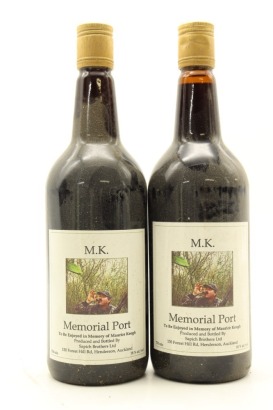 (2) M.K. Memorial Port To Be Enjoyed In Memory Of Maurice Keogh, Auckland