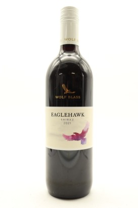 (1) 2021 Wolf Blass Eaglehawk Shiraz, South Australia