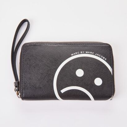 Marc Jacobs, Black Zip Around Wallet