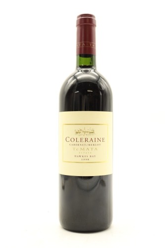 (1) 1998 Te Mata Estate Coleraine, Hawke's Bay