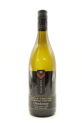 (1) 2018 Villa Maria Single Vineyard Ihumatao Chardonnay, Auckland