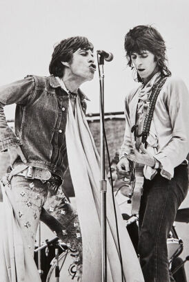 Mick Jagger, Keith Richards, The Rollings Stones - Western Springs Stadium