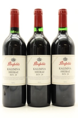 (3) 1998 Penfolds Bin 28 Kalimna Shiraz, South Australia [JO95]