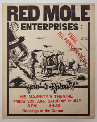 Red Mole Music Poster