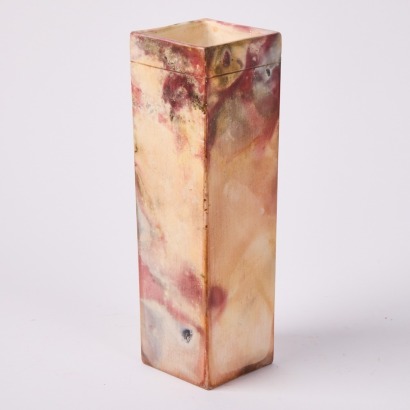 A Norma Nell Raku Fired Vase
