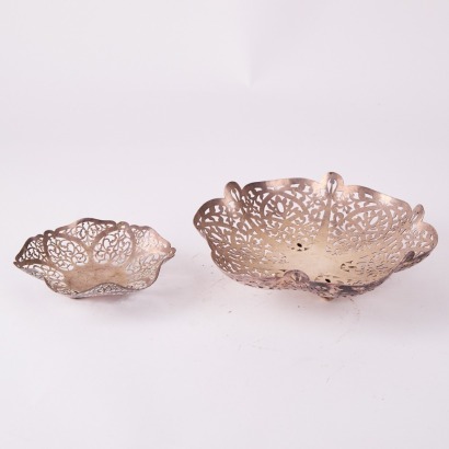 A Pair of EPNS Fruit Bowls
