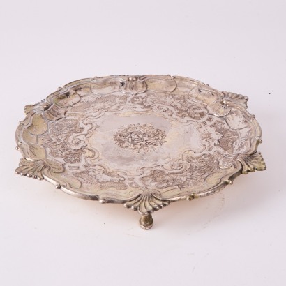 A Plated Salver Tray