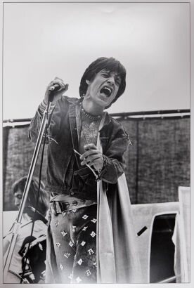 Mick Jagger, The Rolling Stones - Western Springs Stadium Unframed