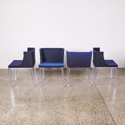 A Set of Four Kartell Style Chairs
