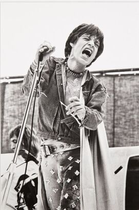 Mick Jagger, The Rolling Stones - Western Springs Stadium Unframed