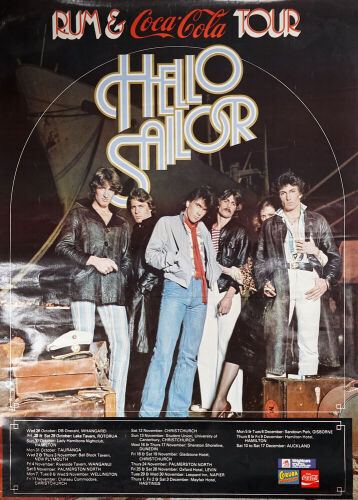 Hello Sailor Tour Poster&nbsp;