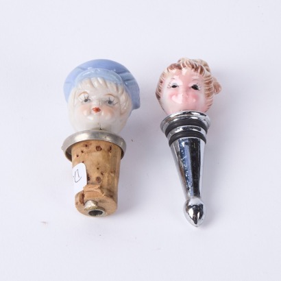 A Pair Of Wine Bottle Stoppers
