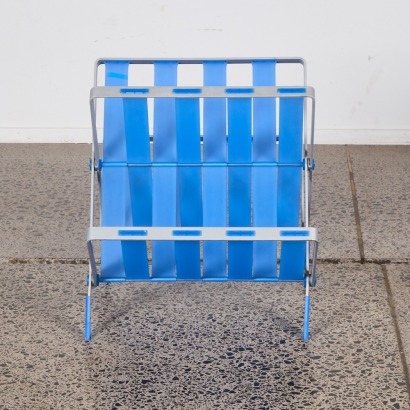 A 2400 News Magazine Rack by Raul Barberi for Rexite