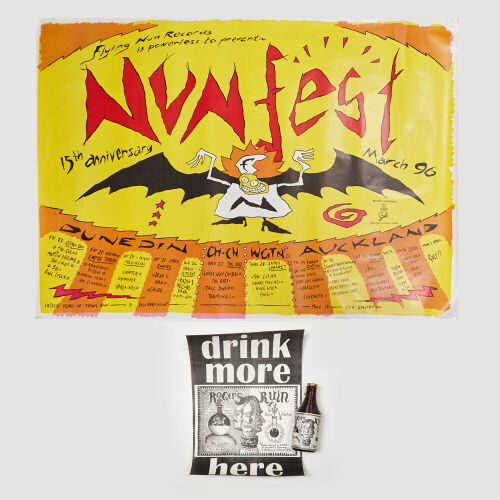 A Rare Assortment of Flying Nun 15th Anniversary Merch
