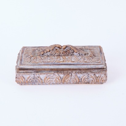 A Painted Ornamental Jewellery Box
