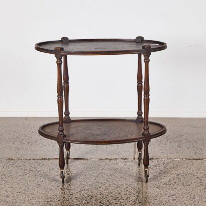 An Oak Drinks Trolly C.1920s