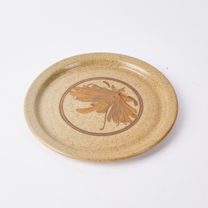 A Speckled Ceramic Plate