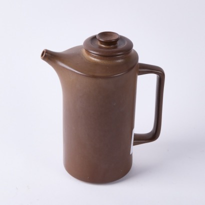 A New Zealand Stoneware Lidded Jug