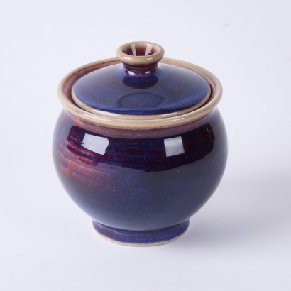A Dark Gloss Suzanne Bloch-Jorgensen Lidded Jar