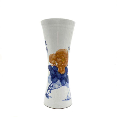 A Chinese Underglaze Painted Vase (Zhang Junping Mark)