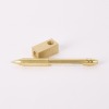 A Tom Dixon COG Brass Pen - 3