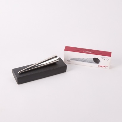 An Alessi MM125 RED "You" Tea Infuser