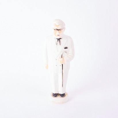 A Vintage Colonel Harland Sanders Kentucky Fried Chicken Figural Money Bank Made In Canada C.1965