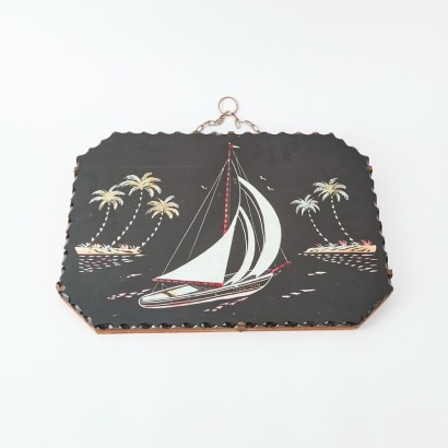 A Vintage Foiled Mirror
