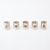 A Set of Five Alessi Napkin Rings