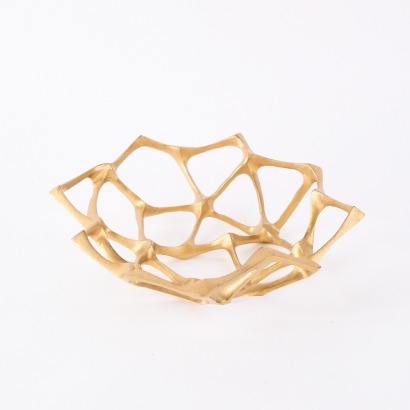 A Tom Dixon Cast Brass Bone Bowl
