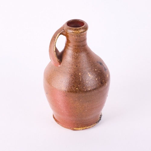 A Duncan Shearer Anagama Fired Bottle Form