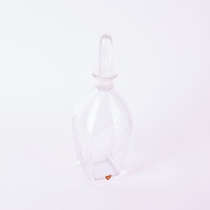 A Mid-Century European Orrefors Crystal Decanter With Stopper